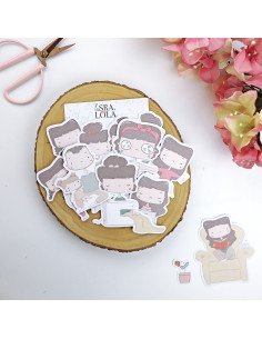 IN die-cuts set | La Sra. Lola collection