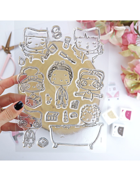 Me Mimo stamp set | La Sra. Lola collection