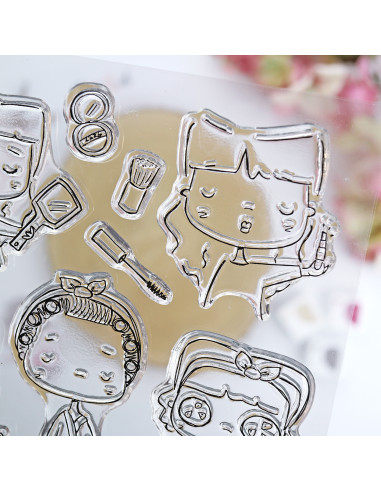 Me Mimo stamp set | La Sra. Lola collection Me Mimo stamp set | La Sra. Lola collection