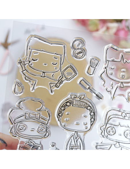 Me Mimo stamp set | La Sra. Lola collection
