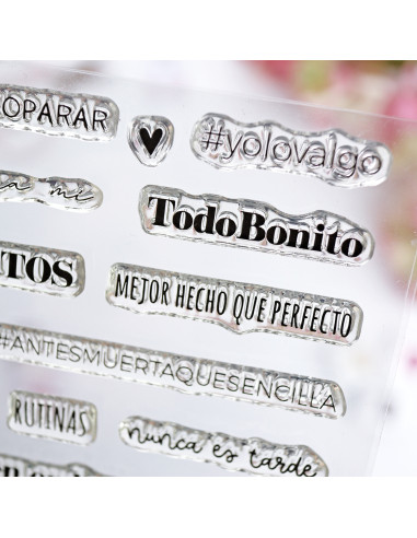 LolaMensajes stamp set | La Sra. Lola collection LolaMensajes stamp set | La Sra. Lola collection