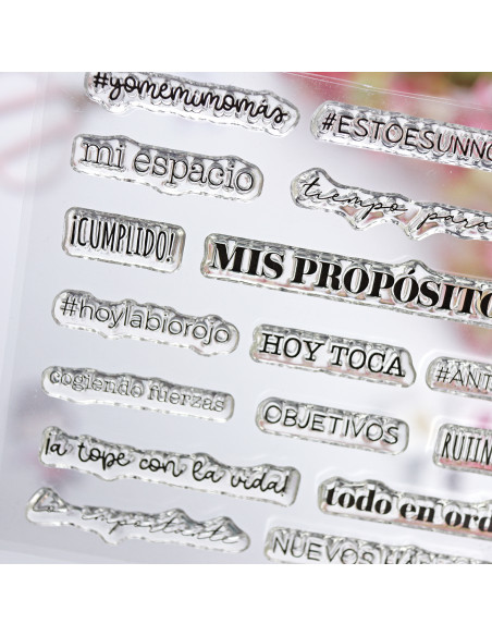 LolaMensajes stamp set | La Sra. Lola collection