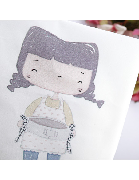 Mini Chef fabric Panel | La Sra. Lola collection