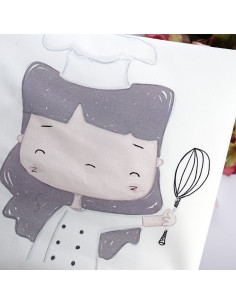 La sal de la vida fabric Panel | La Sra. Lola collection 2