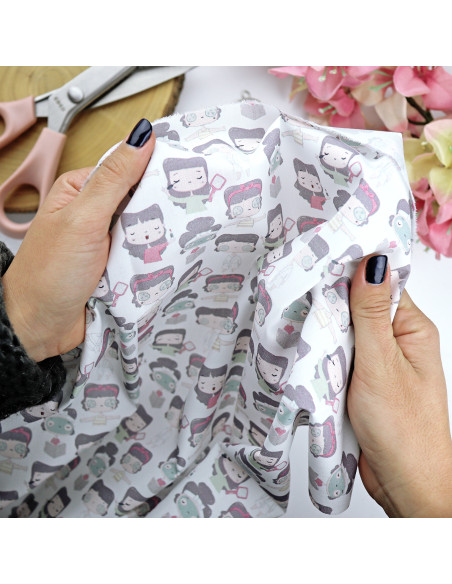 5m printed fabric Me Mimo | La Sra. Lola collection