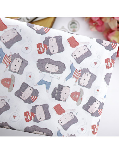 5m printed fabric Momento Zen | La Sra. Lola collection