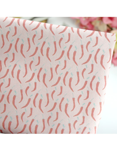 5m printed fabric Picante pero sabroso | La Sra. Lola collection