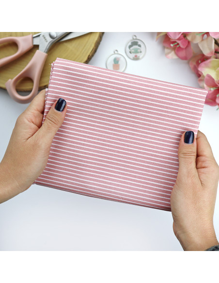 5m printed fabric Listas YA! | La Sra. Lola collection