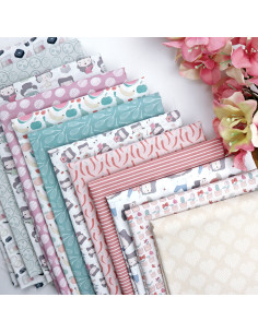 5m printed fabric De camino al GYM | La Sra. Lola collection 2