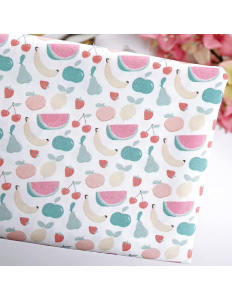 5m printed fabric 100% natural | La Sra. Lola collection