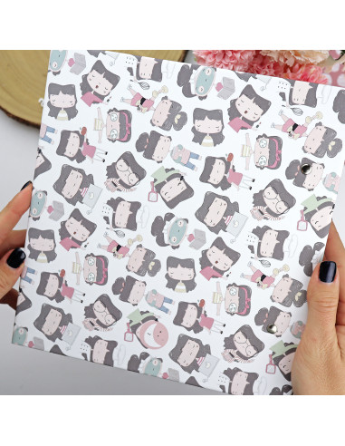 6x8" binder Señoras | La Sra. Lola collection 6x8" binder Señoras | La Sra. Lola collection