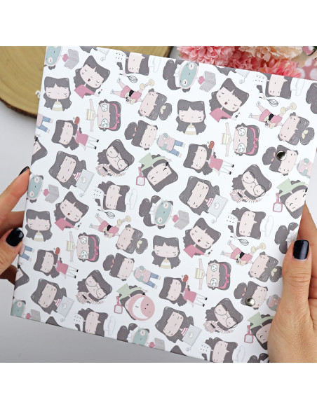 6x8" binder Señoras | La Sra. Lola collection