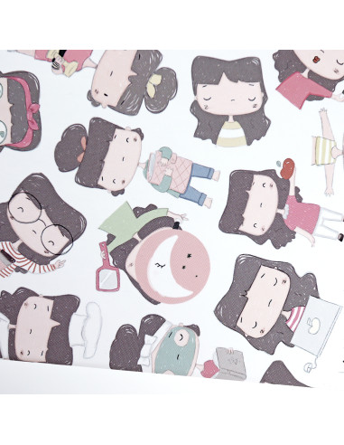 6x8" binder Señoras | La Sra. Lola collection 6x8" binder Señoras | La Sra. Lola collection