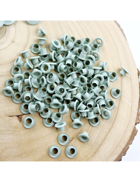 Pack of 500 eyelets in Destino color