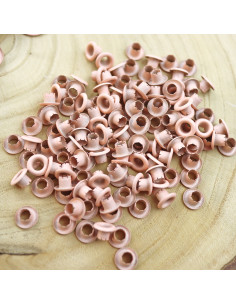 Pack of 500 eyelets in Melocotón color 2