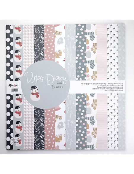 Invierno Coordinated Paper kit | Rita's Diary collection