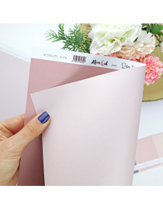 Coral Solid paper sheet | Rita's Diary collection