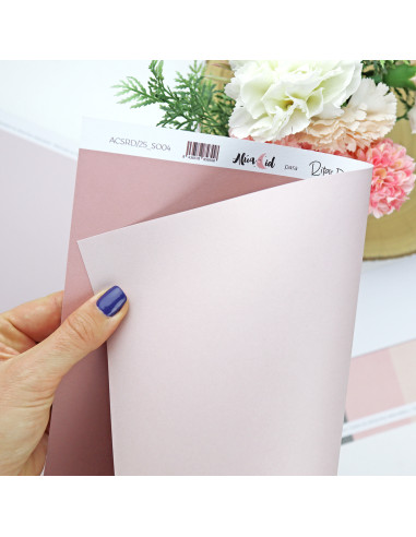 Coral Solid paper sheet | Rita's Diary collection