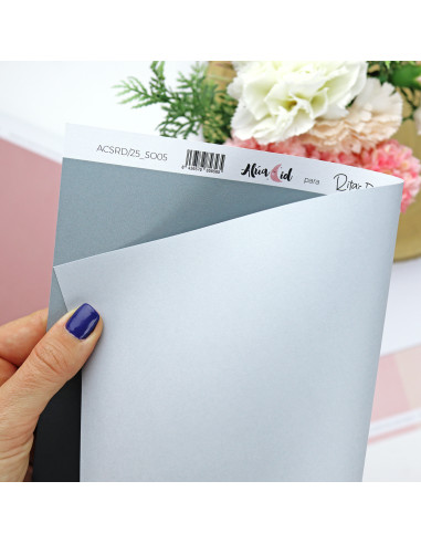 Azul vintage Solid paper sheet | Rita's Diary collection