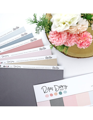 Solid Paper kit | Rita's Diary collection