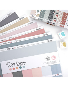 Solid Paper kit 2025 | Rita's Diary collection 2