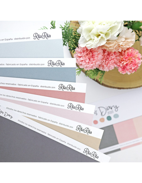 Solid Paper kit 2025 | Rita's Diary collection