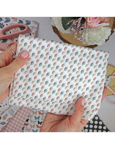 5m Hoja Perenne printed fabric | Rita's Diary collection