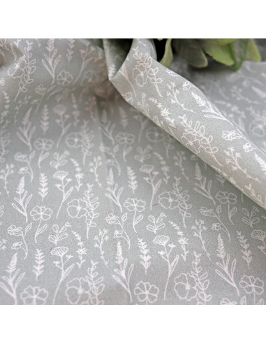 5m Ramitas de invierno printed fabric | Rita's Diary collection