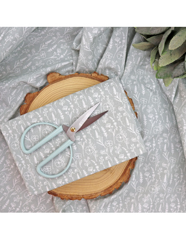 5m Ramitas de invierno printed fabric | Rita's Diary collection