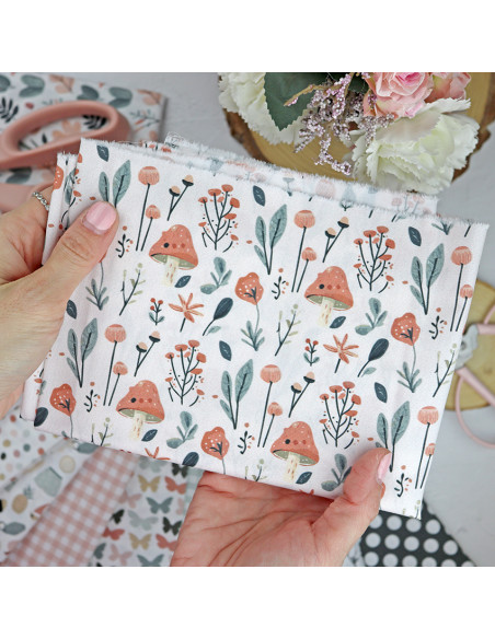 5m Otoño printed fabric | Rita's Diary collection