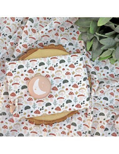 5m Cogumelos printed fabric | Rita's Diary collection