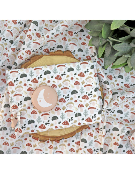 5m Cogumelos printed fabric | Rita's Diary collection