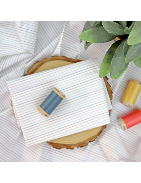 5m Listas RD'25 printed fabric | Rita's Diary collection