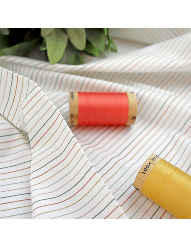 5m Listas RD'25 printed fabric | Rita's Diary collection