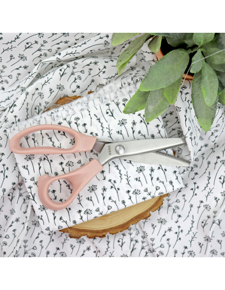 5m Ramitas BN printed fabric | Rita's Diary collection