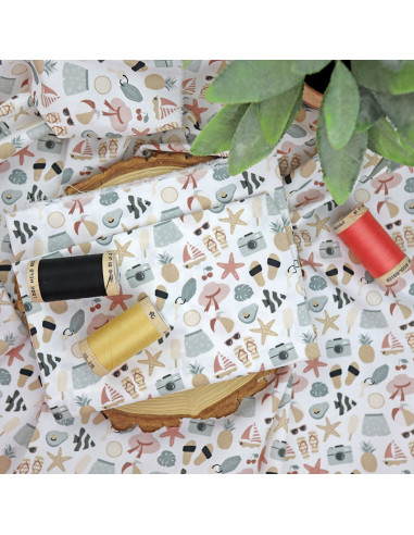 5m Verano printed fabric | Rita's Diary collection