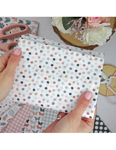 5m Colorines printed fabric | Rita's Diary collection