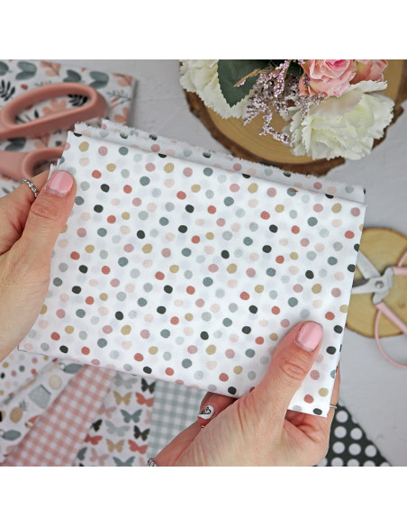 5m Colorines printed fabric | Rita's Diary collection