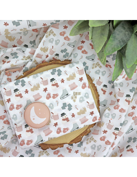 5m Invierno printed fabric | Rita's Diary collection