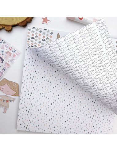 Ohana de fiesta paper pad of Alúa Cid