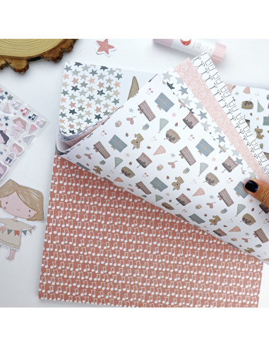 Ohana de fiesta paper pad of Alúa Cid