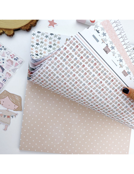 Ohana de fiesta paper pad of Alúa Cid