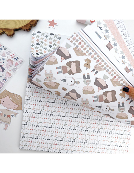 Ohana de fiesta paper pad of Alúa Cid