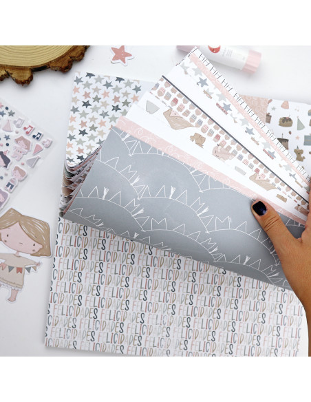 Ohana de fiesta paper pad | Alúa Cid design