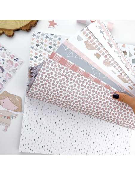 Ohana de fiesta paper pad | Alúa Cid design