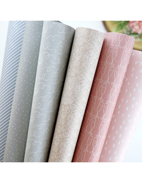 Ohana de fiesta Solid & Special paper Kit of Alúa Cid