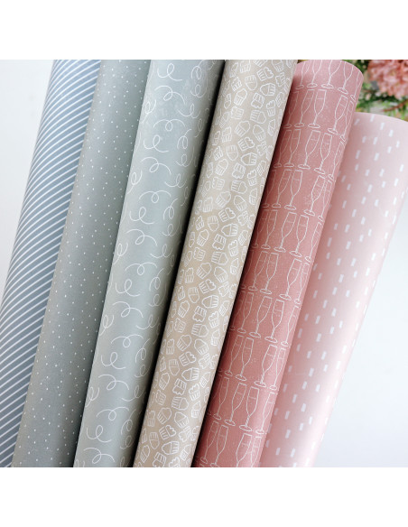 Ohana de fiesta Solid & Special paper Kit of Alúa Cid