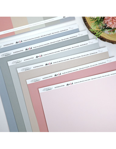 Ohana de fiesta Solid & Special paper Kit of Alúa Cid