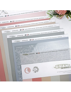 Ohana de fiesta Solid & Special paper Kit of Alúa Cid