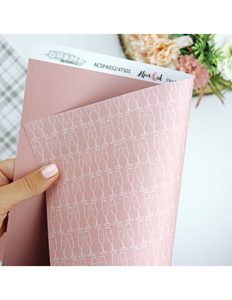 Ohana de fiesta Solid & Special paper Kit of Alúa Cid